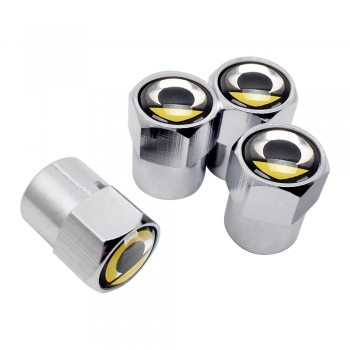 Car Tyre Valve Dust Air Caps Wheel Tire Stems For SMART Fortwo Sharpread Roadster Forfour Pearlgrey Pure Forspeed Forstars
