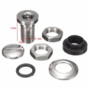 4 Pcs/Set Universal Chrome Stealth Flush mount Car Wheel Tire Tyre Valve Stems Tube Cap