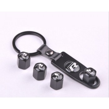4Pcs/set R Wheel Tire Stem Air Valve Cap Tire Valve Stems for Volkswagen VW Golf MK5 MK6 MK7 Jetta Scirocco