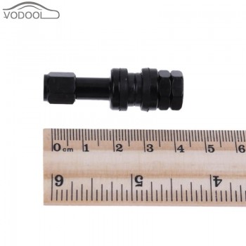 4Pcs Car Auto Stainless Steel Clamp-in Tubeless Wheel Tire Valve Automobiles Metal Tyre Valve Stem Motorcycle Scooter Accessory