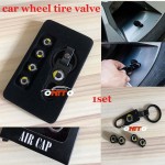 New Car-styling 1set car wheel tire valve stem cap Car badge Covers for Smart fortwo forfour 2013 2014 2015 2016 Wheels Tires