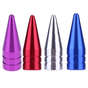 4pcs/set Car Wheel Tyre Valve Caps Aluminum Alloy Auto Motorcycle Stem Air Caps Bike Car Dust Covers Tire Valve Caps