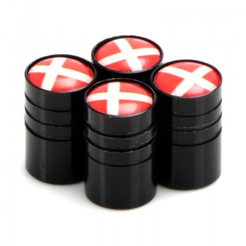 4pcs/set Car Motorcycle Bicycle Automobiles Wheel Tire Valve Caps Dust Cover metal national flag emblem car accessories