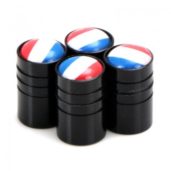 4pcs/set Car Motorcycle Bicycle Automobiles Wheel Tire Valve Caps Dust Cover metal national flag emblem car accessories