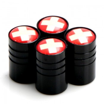 4pcs/set Car Motorcycle Bicycle Automobiles Wheel Tire Valve Caps Dust Cover metal national flag emblem car accessories