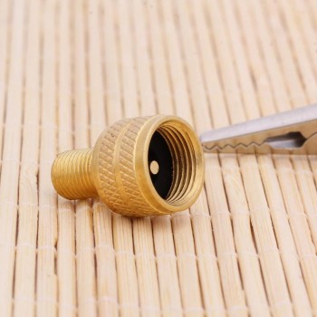 Tyre Valve Reducer Cap Cat Loader Earthmover EM Wheel Large Bore Tractor Copper Interior Tire Valve Converter Accessories