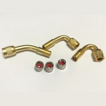 DSYCAR 45,90,135 Degree Angle Motorcycle Bike Car Valve Adaptor Tyre Tube Extension Adapter For Fiat Audi Ford Bmw VW Honda Jeep