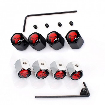 4pcs Car Styling Wheel Tire Valve Stems Caps Anti-theft Dust Air Aluminium Alloy Car Wheel Valve Caps Emblem Tire Accessories