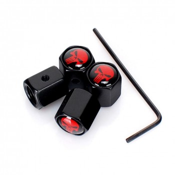 4pcs Car Styling Wheel Tire Valve Stems Caps Anti-theft Dust Air Aluminium Alloy Car Wheel Valve Caps Emblem Tire Accessories