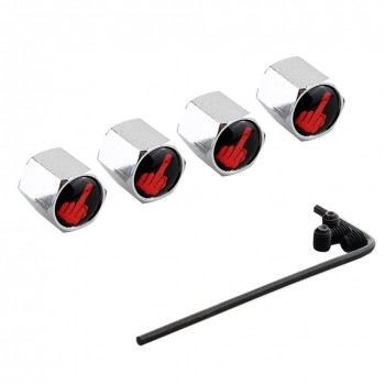 4pcs Car Styling Wheel Tire Valve Stems Caps Anti-theft Dust Air Aluminium Alloy Car Wheel Valve Caps Emblem Tire Accessories