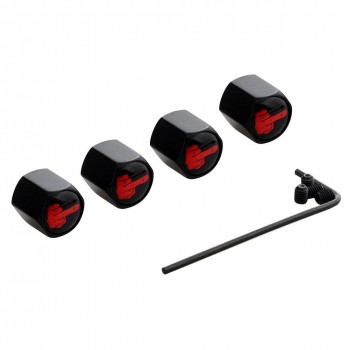 4pcs Car Styling Wheel Tire Valve Stems Caps Anti-theft Dust Air Aluminium Alloy Car Wheel Valve Caps Emblem Tire Accessories