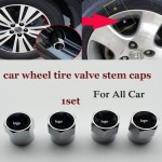 6corners car wheel valve stem cap For bmw Audi benz vw kia prosche peuget Ford jeep Benz ...1set auto wheel tire valve covers