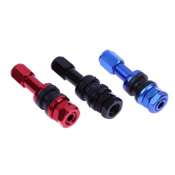 High Quality 4pcs Car Auto Clamp-in Tubeless Tyre Tire Wheel Valve Stems Stainless Steel For Motorcycles Scooters Bicycle Rims