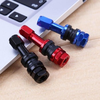 High Quality 4pcs Car Auto Clamp-in Tubeless Tyre Tire Wheel Valve Stems Stainless Steel For Motorcycles Scooters Bicycle Rims