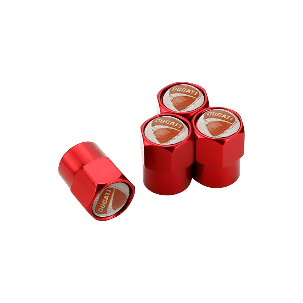 Tire Valve Caps Car Decoration For Ducati 749 748 Diavel Monster 400 1200 696 796 620 Multistrada 1200 848 1098 758 749 750