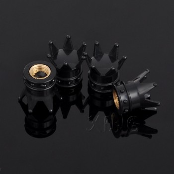 Universal Wheel Tire Valve Caps Car Motorcycle Bicycle Air Cover Auto Airtight Stems Cover For BMW VW Audi Nissan Crown Styling