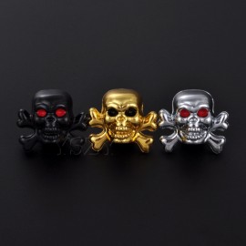 4pcs/lot Universal Skull Bike Moto Car Tires Valve Caps Wheel Tyre Stems Air Cap Dust Airtight Cover For Audi Ford BMW Styling