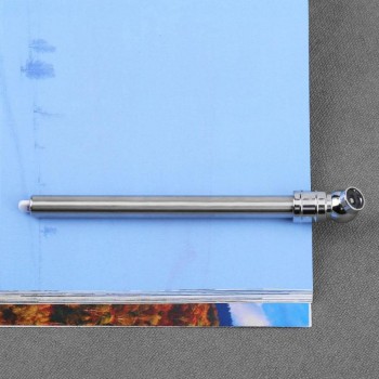 Stainless Steel Pen Shaped Car Vehicle Tire Air Pressure Test Meter Gauge Portable Car Tire Pressure Gauge Barometer New