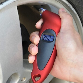 2018 Digital Tire Pressure Gauge Meter LCD Backlight Display Manometer Barometers Tester for Car Truck Motorcycle Bike