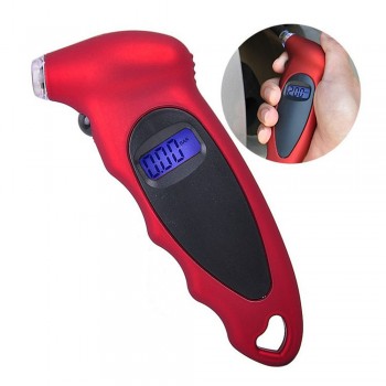 2018 Digital Tire Pressure Gauge Meter LCD Backlight Display Manometer Barometers Tester for Car Truck Motorcycle Bike