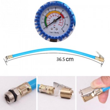 Car Auto Digital Tire Pressure Gauge Meter Tire Air Inflator Tool 220PSI