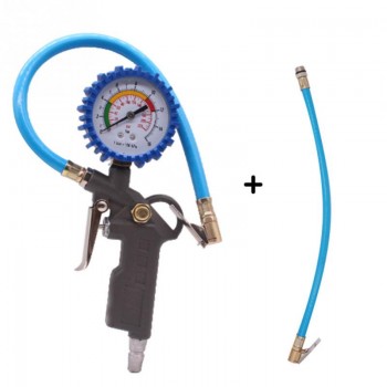 Car Auto Digital Tire Pressure Gauge Meter Tire Air Inflator Tool 220PSI