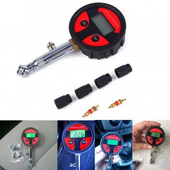 B35 Digital LCD Tyre Air Pressure Gauge Dial Meter Manometer 0-200PSI For Auto Car Truck Motorbike Vehicle Tester Tool