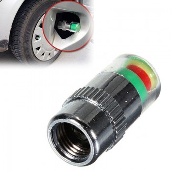 4PC/Set Car-Styling Auto Car Tire Pressure Valve Stem Caps 2.4bar 36PSI Tyre Pressure Monitoring Tools Kit Sensor Eye Air Alert