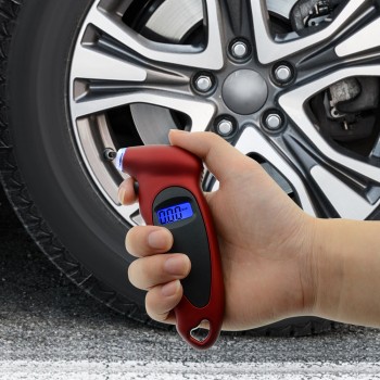 Digital Tire Pressure Gauge Meter Bicycle Bike Car Tire Diagnostic Tool 0-150 PSI Backlight LCD Air Pressure