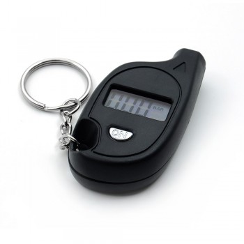 Tire pressure Mini Keychain Portable Digital LCD 2-150 PSI Tire Tyre Wheel Air Pressure Gauge Tester Procession Tool