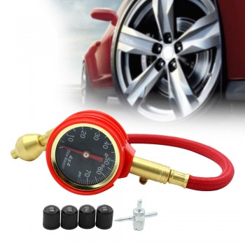 Car Rapid Tyre Air Deflator 4wd Tire Deflators with Fine-quality Pressure Gauge Valve Tool