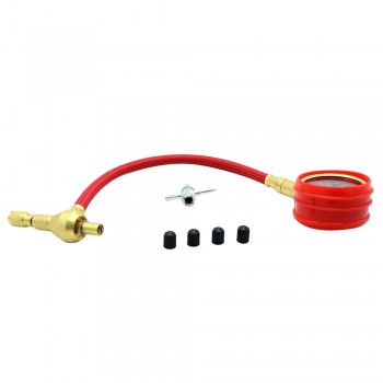 Car Rapid Tyre Air Deflator 4wd Tire Deflators with Fine-quality Pressure Gauge Valve Tool