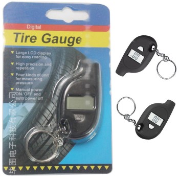 1PC Mini Car Tire Gauge Portable Digital LCD Precision Pressure Measuring Car Tire Pressure Sensor Meter Tool Auto Accessories