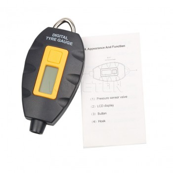 Sikeo New Digital Car Tire Tyre Air Pressure Gauge Meter 3-100 PSI Digital Barometers Tester Diagnostic Tool for Audi BMW
