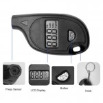 Professional Universal Accurate Digital Tire Tyre Air Pressure Gauge Tester Keychain for Car Truck Bicycle 3-150psi