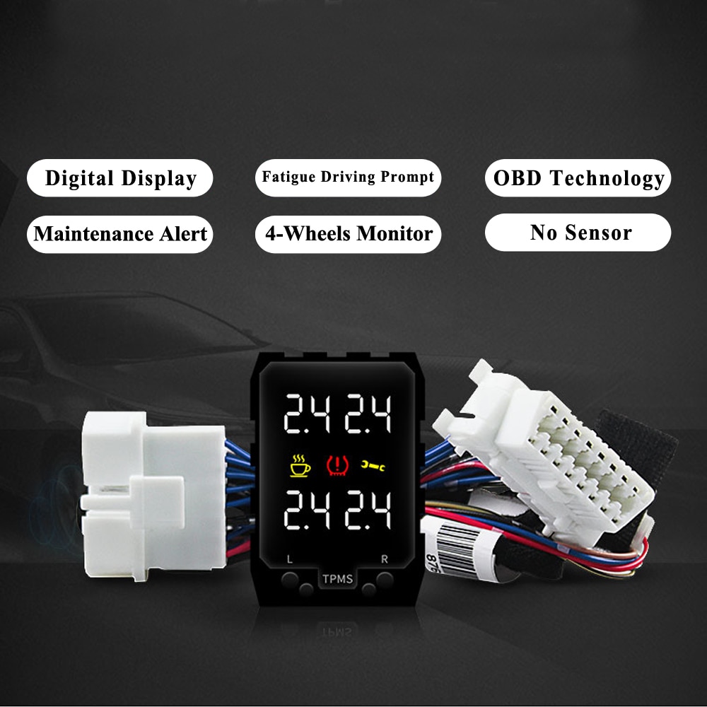 Tire Pressure Monitoring System Switch TPMS OBD Embedded Monitor Button For Toyota Camry Highlander Corolla RAV4 PRADO Yaris