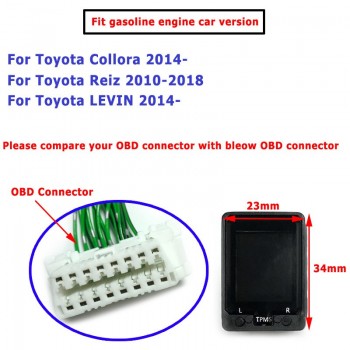 Tire Pressure Monitoring System Switch TPMS OBD Embedded Monitor Button For Toyota Camry Highlander Corolla RAV4 PRADO Yaris