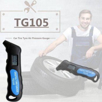 Digital Car Tire Tyre Air Pressure Gauge Meter LCD Display Manometer Barometers Tester For Car Truck Motorcycle Bike