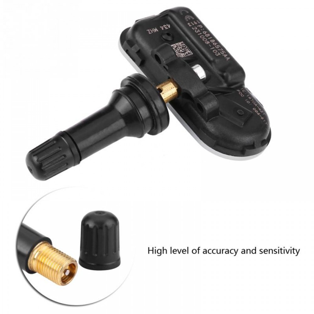 Car TPMS Tire Pressure Monitoring System Sensor 434mhz for Dodge Ram 1500 2500 3500 2014-2016 6 68157568AA 68239720AA 68239720AB