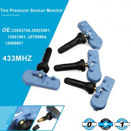 4x New Tire Pressure Sensor Monitor TPMS 22853740 433MHZ for Opel /Mokka /Antara