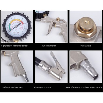 High Precision Digital Tire Pressure Gauge For Car Motorcycle SUV Inflated Pumps Deflated Tire Repair Tools Pressure Gun