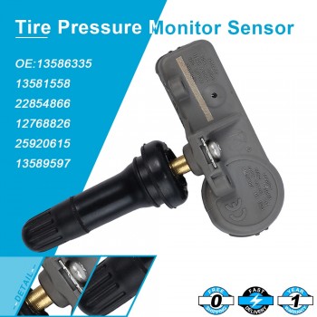 1 Pcs NEW OEM TPMS Tire Pressure Monitoring Sensors For Chevy GMC 13581558