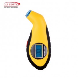 Digital Tire Pressure Gauge 150 PSI with Non-Slip Grip and Backlit LCD-Button Cells for Car Truck Bicycle