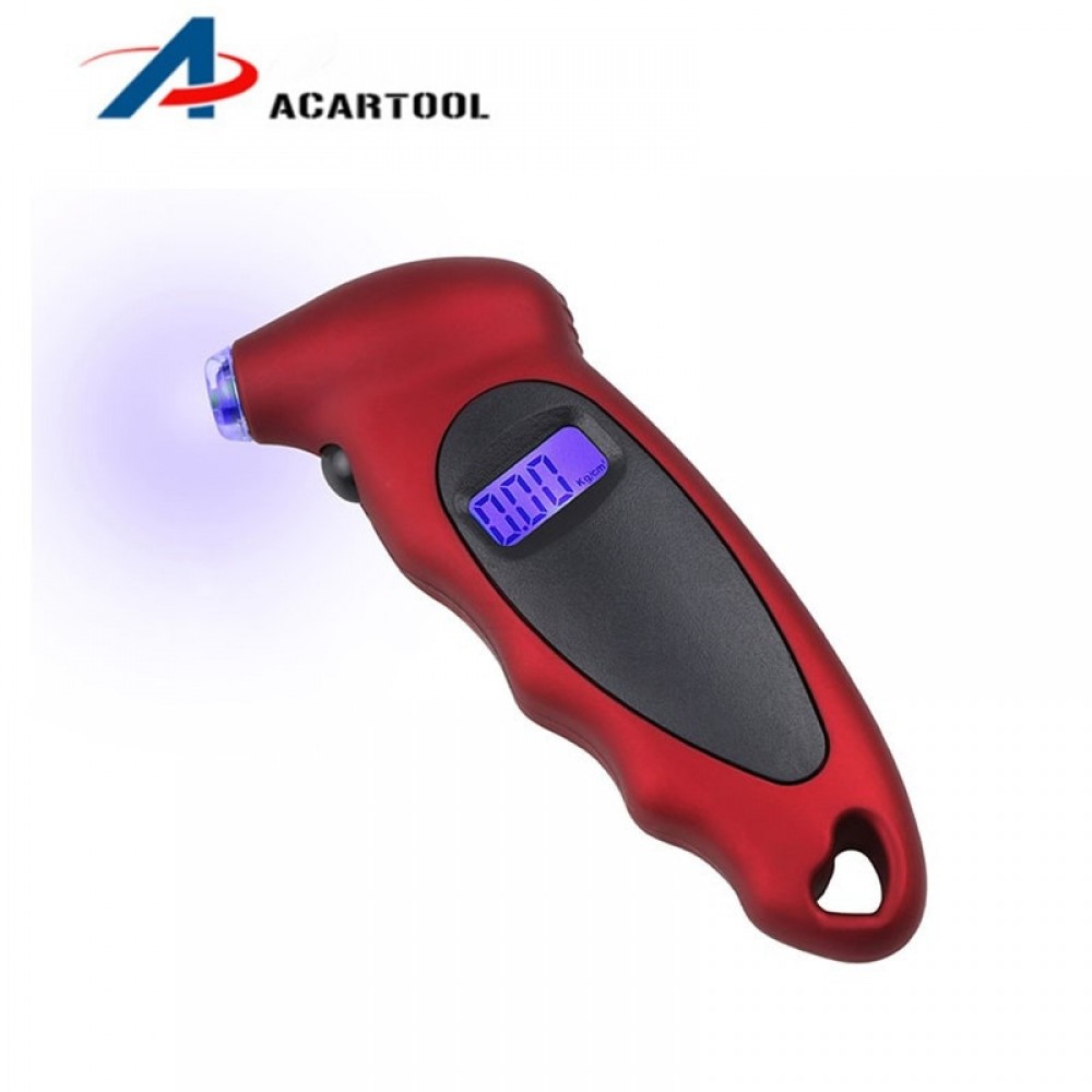 2018 Tire pressure gauge 0-150 PSI Backlight High-precision digital tire pressure monitoring car tire pressure gauge