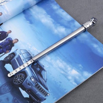 Stainless Steel Pen Shaped Car Vehicle Tire Air Pressure Test Meter Gauge Portable Car Tire Pressure Gauge Barometer