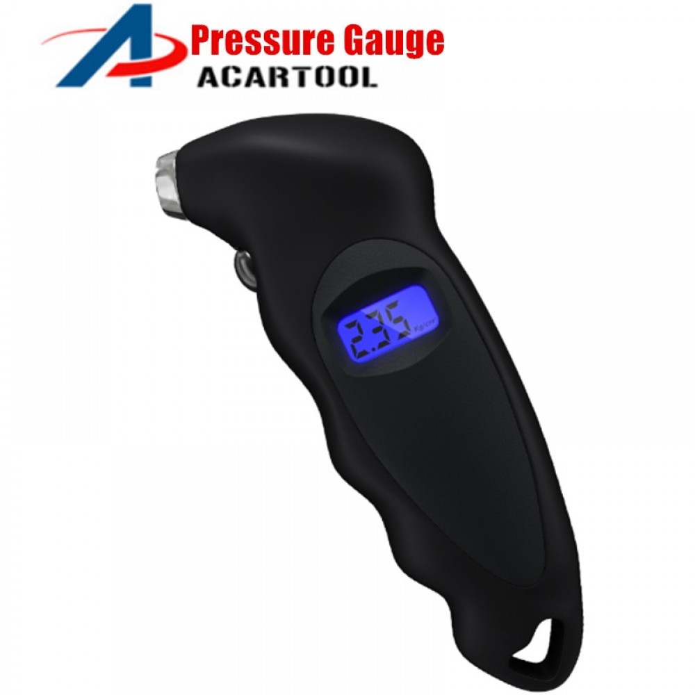 Tire pressure gauge 0-150 PSI Backlight High-precision digital tire pressure monitoring car tire pressure gauge Free Shipping