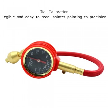 Universal Rapid Tyre Air Deflator 4wd Tire Deflators with Pressure Gauge Valve Tool