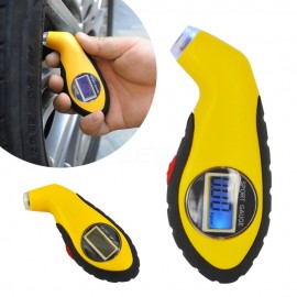Barometers Tester Tool LCD Digital Auto Car Motorcycle Air Pressure Tire Tyre Gauge Tester Tool Auto Car Motorcycle #CJJ