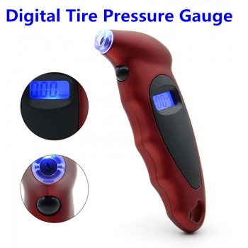 2018 Digital Tire Pressure Gauge LCD Backlight Auto Car Motorcycle Tire Gauge Air Tire Gauge monitor Barometer Tyre Tester Meter