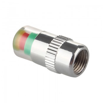 Sikeo 4PCS Car Styling 2.4bar 36PSI Car Tyre Tire Pressure Valve Stem Caps Sensor Air Alert Tire Pressure Monitoring Tools Kit